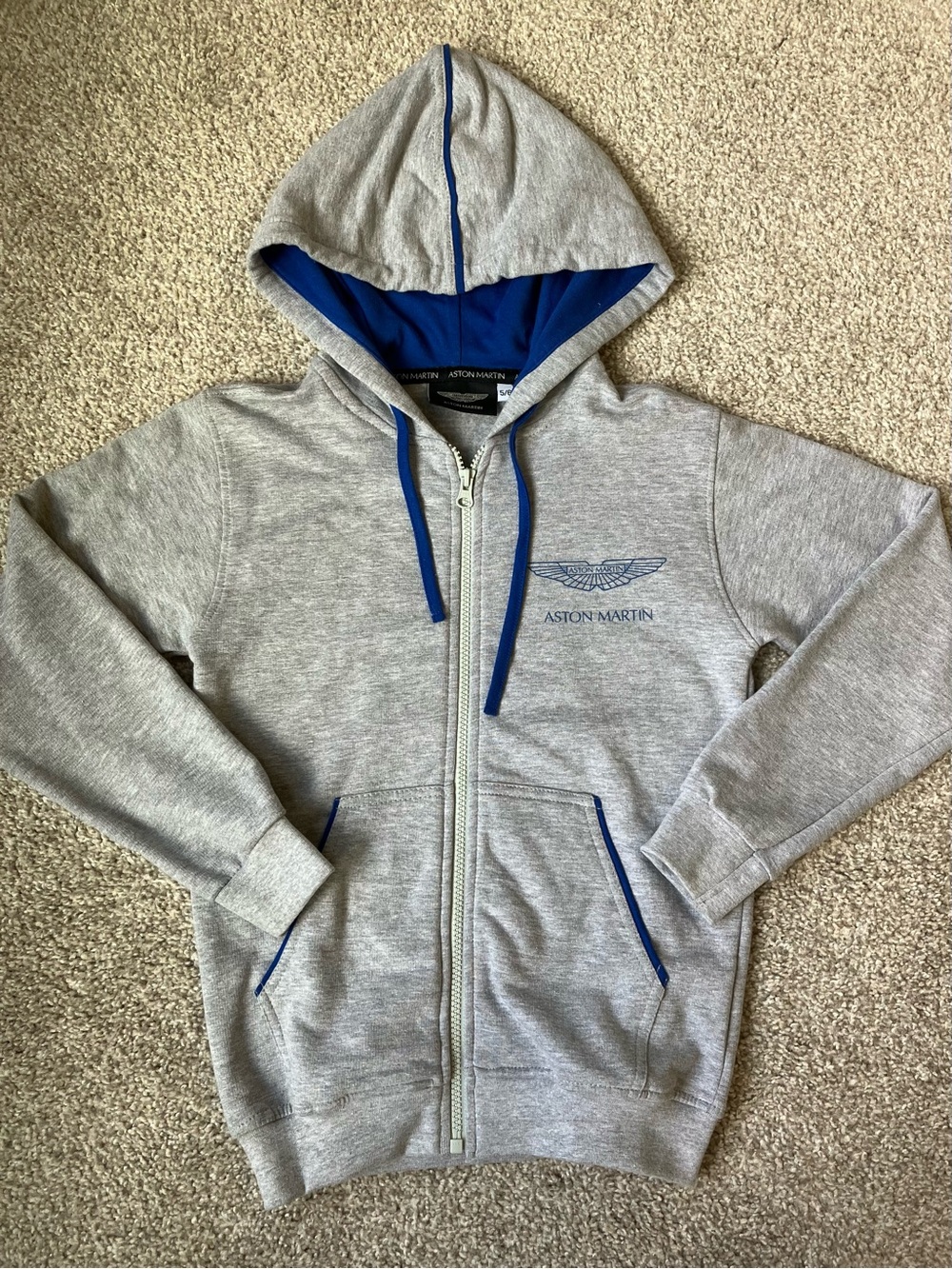 Aston Martin Children's Zip-up Hoodie